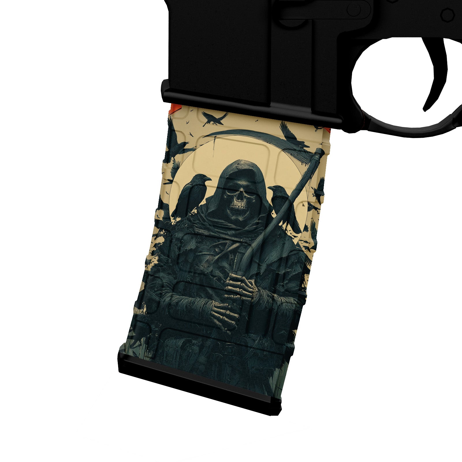 AR-15 M16 M4 Mag Skin - Grim Reaper