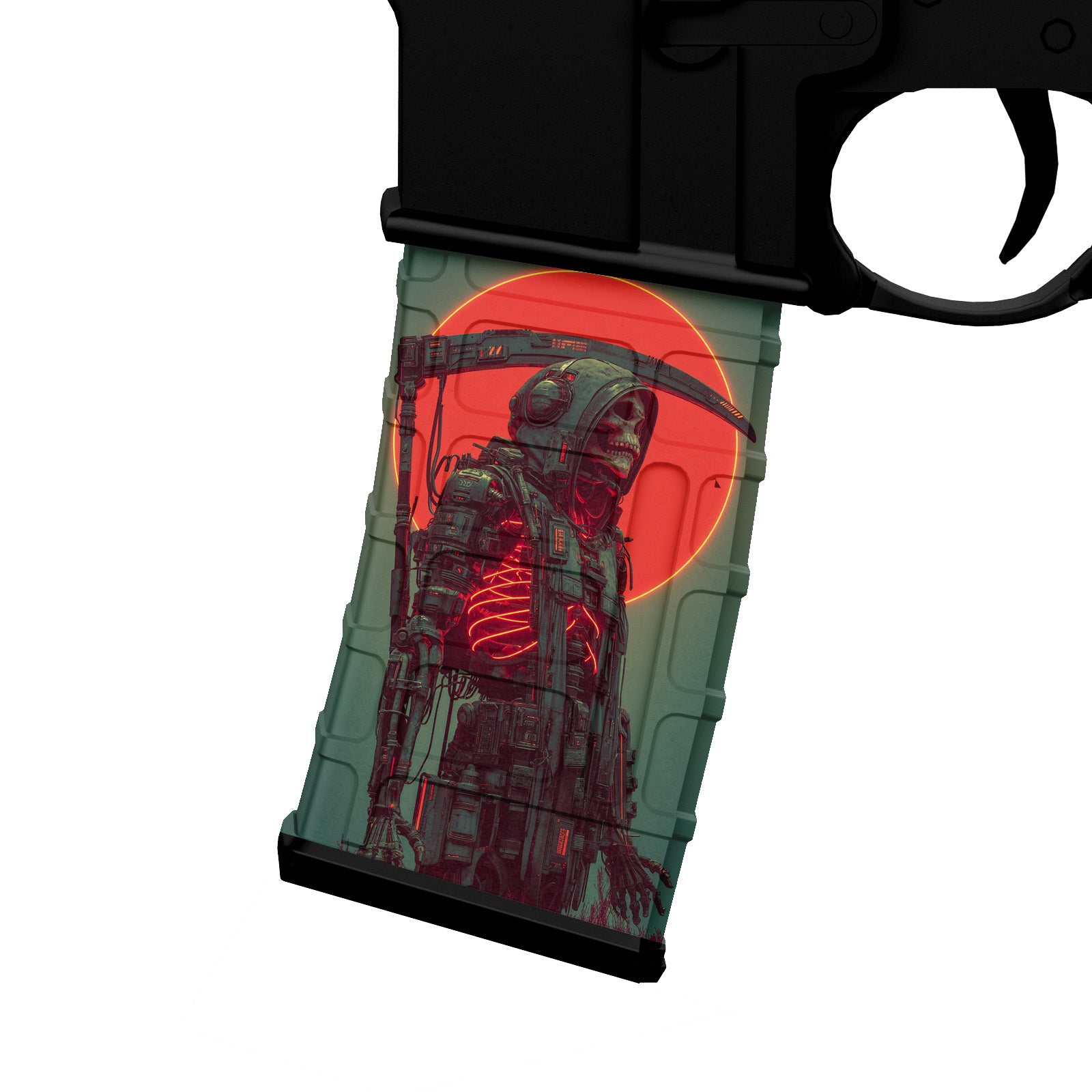 AR-15 M16 M4 Mag Skin - Grim Reaper