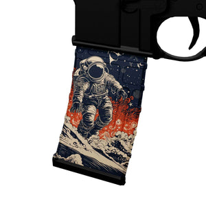 AR-15 M4 M16 Mag Skin - Astronaut - WrapMyGun Gun Skins & AR-15 M4 Mag Skins