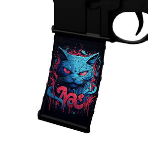 AR-15 M4 M16 Mag Skin - Cat - WrapMyGun Gun Skins & AR-15 M4 Mag Skins