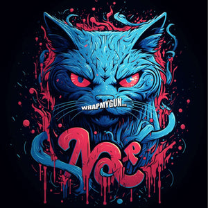 AR-15 M4 M16 Mag Skin - Cat - WrapMyGun Gun Skins & AR-15 M4 Mag Skins