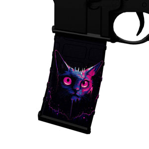 AR-15 M4 M16 Mag Skin - Cat - WrapMyGun Gun Skins & AR-15 M4 Mag Skins