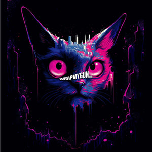 AR-15 M4 M16 Mag Skin - Cat - WrapMyGun Gun Skins & AR-15 M4 Mag Skins