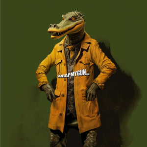 AR-15 M4 M16 Mag Skin - Crocodile - WrapMyGun Gun Skins & AR-15 M4 Mag Skins