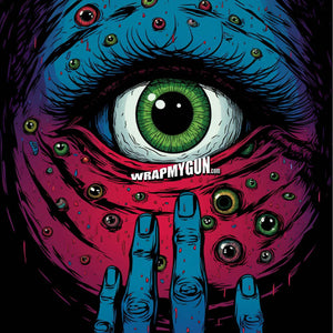 AR-15 M4 M16 Mag Skin - Eye - WrapMyGun Gun Skins & AR-15 M4 Mag Skins