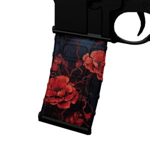 AR-15 M4 M16 Mag Skin - Eye Flowers - WrapMyGun Gun Skins & AR-15 M4 Mag Skins