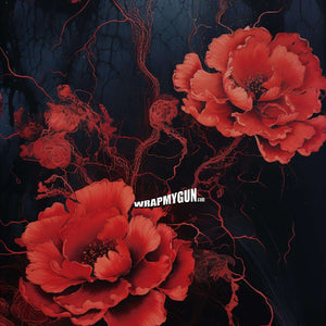 AR-15 M4 M16 Mag Skin - Eye Flowers - WrapMyGun Gun Skins & AR-15 M4 Mag Skins