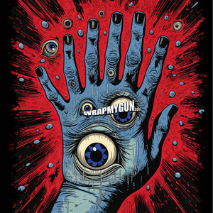 AR-15 M4 M16 Mag Skin - Eye Hand - WrapMyGun Gun Skins & AR-15 M4 Mag Skins