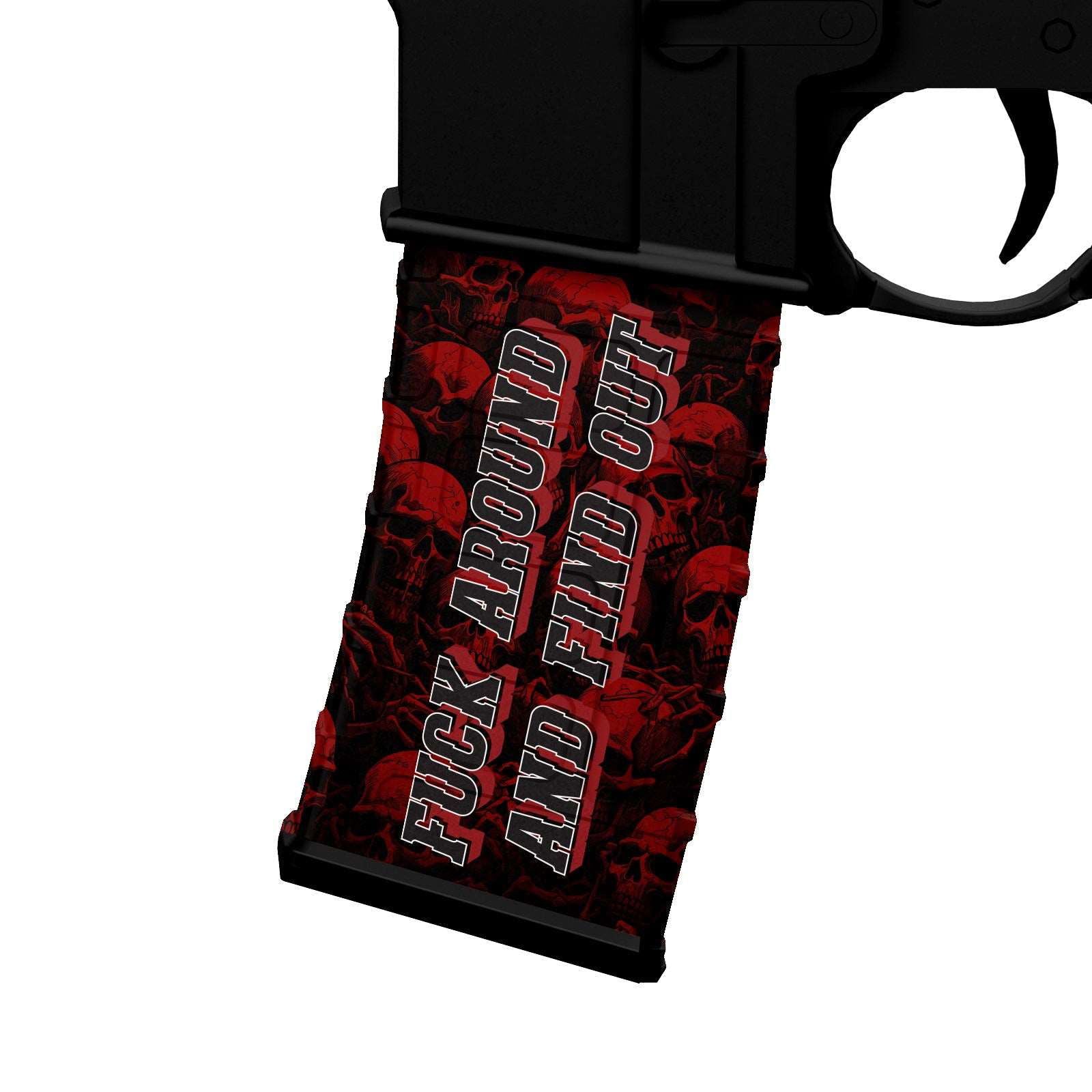 AR-15 M4 M16 Mag Skin - FAFO - WrapMyGun Gun Skins & AR-15 M4 Mag Skins