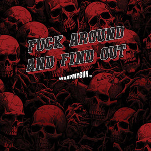 AR-15 M4 M16 Mag Skin - FAFO - WrapMyGun Gun Skins & AR-15 M4 Mag Skins