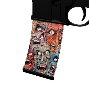AR-15 M4 M16 Mag Skin - Faces - WrapMyGun Gun Skins & AR-15 M4 Mag Skins
