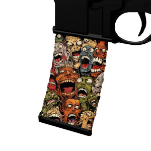 AR-15 M4 M16 Mag Skin - Faces - WrapMyGun Gun Skins & AR-15 M4 Mag Skins