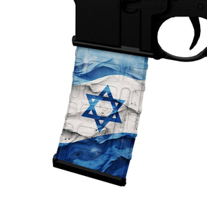 AR-15 M4 M16 Mag Skin - Flag Of Israel - WrapMyGun Gun Skins & AR-15 M4 Mag Skins