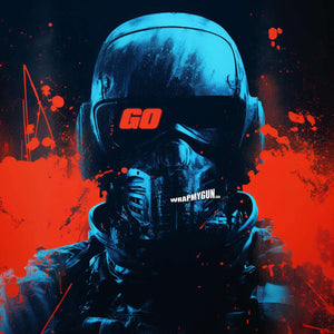 AR-15 M4 M16 Mag Skin - GO Soldier - WrapMyGun Gun Skins & AR-15 M4 Mag Skins