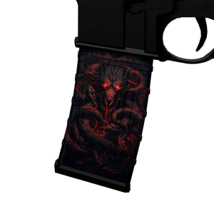 AR-15 M4 M16 Mag Skin - God Snake - WrapMyGun Gun Skins & AR-15 M4 Mag Skins
