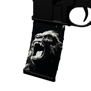 AR-15 M4 M16 Mag Skin - Gorilla - WrapMyGun Gun Skins & AR-15 M4 Mag Skins