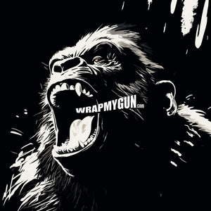 AR-15 M4 M16 Mag Skin - Gorilla - WrapMyGun Gun Skins & AR-15 M4 Mag Skins