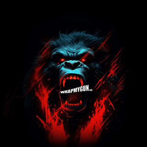 AR-15 M4 M16 Mag Skin - Gorilla - WrapMyGun Gun Skins & AR-15 M4 Mag Skins