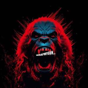 AR-15 M4 M16 Mag Skin - Gorilla - WrapMyGun Gun Skins & AR-15 M4 Mag Skins