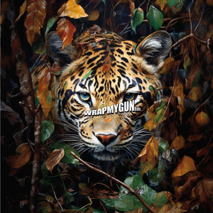 AR-15 M4 M16 Mag Skin - Leopard Camouflage - WrapMyGun Gun Skins & AR-15 M4 Mag Skins