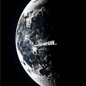 AR-15 M4 M16 Mag Skin - Moon - WrapMyGun Gun Skins & AR-15 M4 Mag Skins