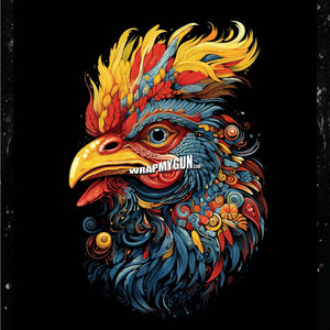 AR-15 M4 M16 Mag Skin - Rooster - WrapMyGun Gun Skins & AR-15 M4 Mag Skins