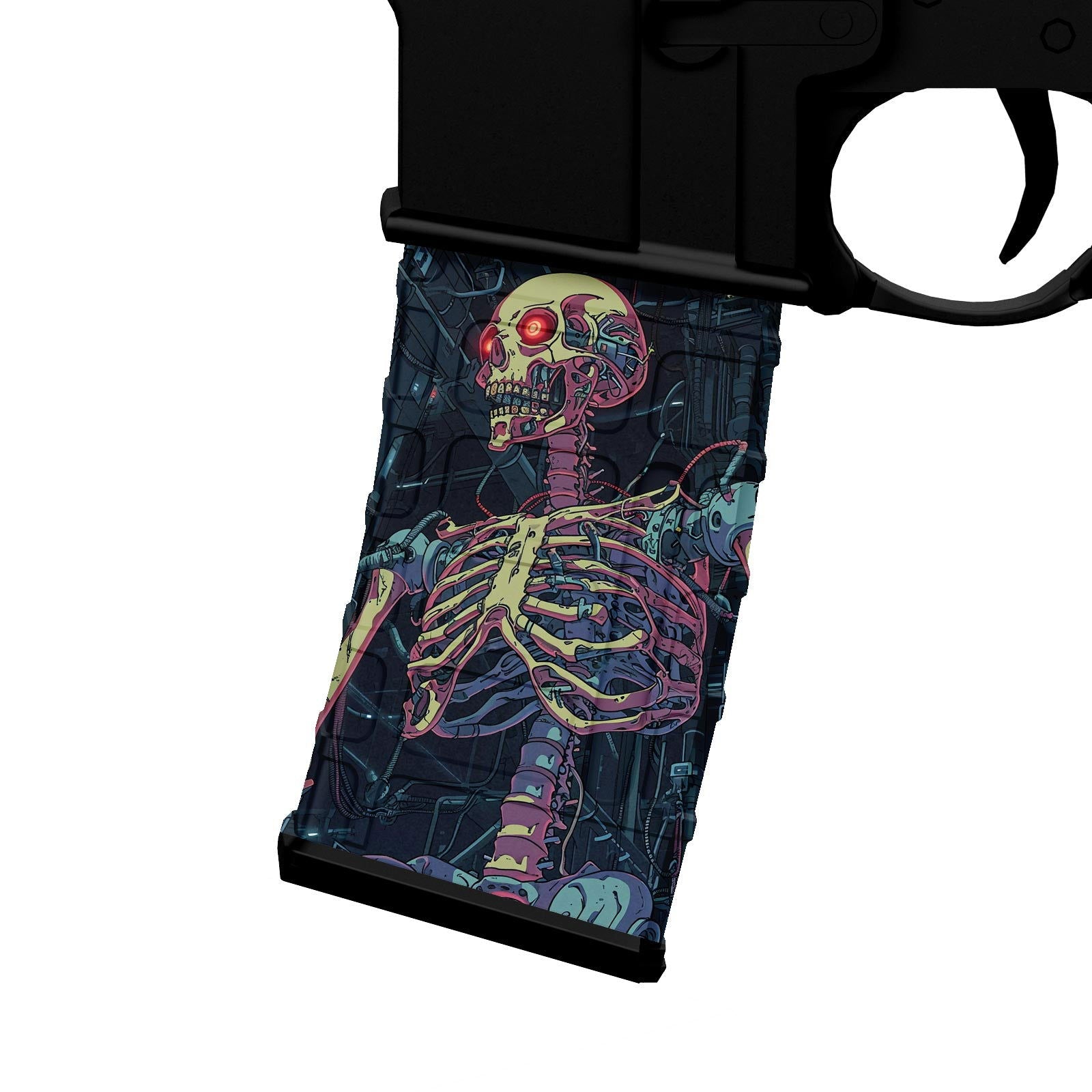 AR-15 M4 M16 Mag Skin - Skeleton - WrapMyGun Gun Skins & AR-15 M4 Mag Skins
