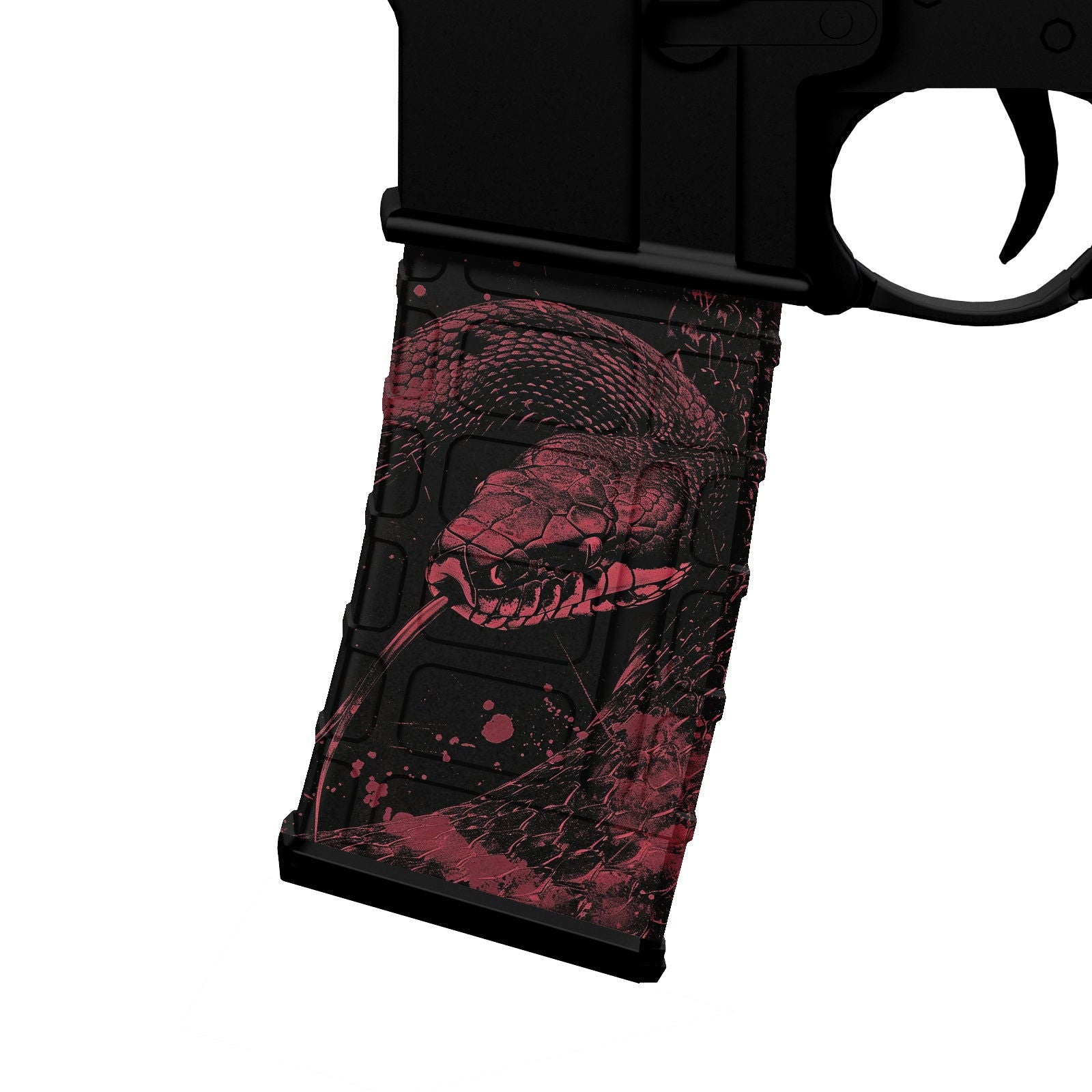 AR-15 M4 M16 Mag Skin - Snake - WrapMyGun Gun Skins & AR-15 M4 Mag Skins