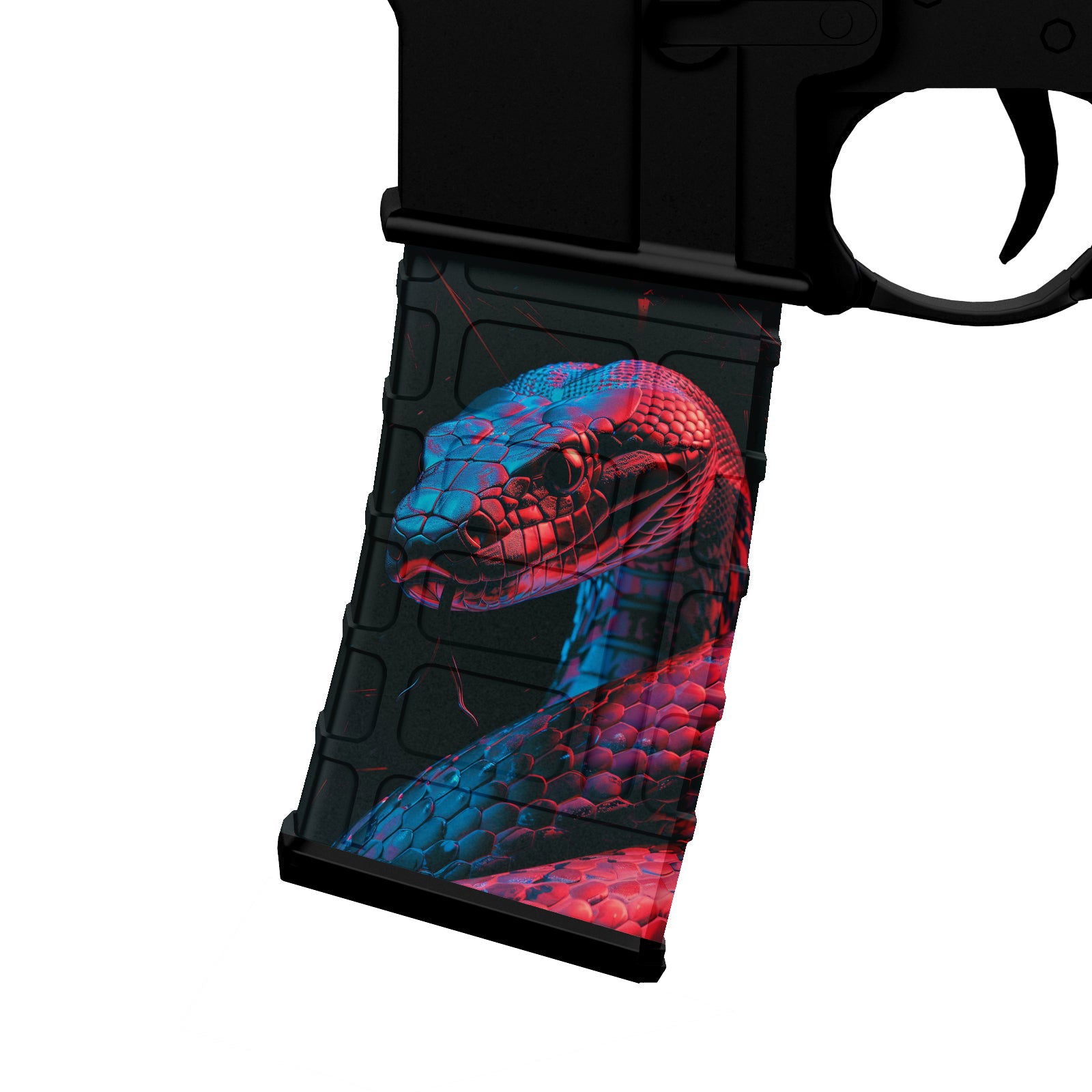 AR-15 M4 M16 Mag Skin - Snake - WrapMyGun Gun Skins & AR-15 M4 Mag Skins