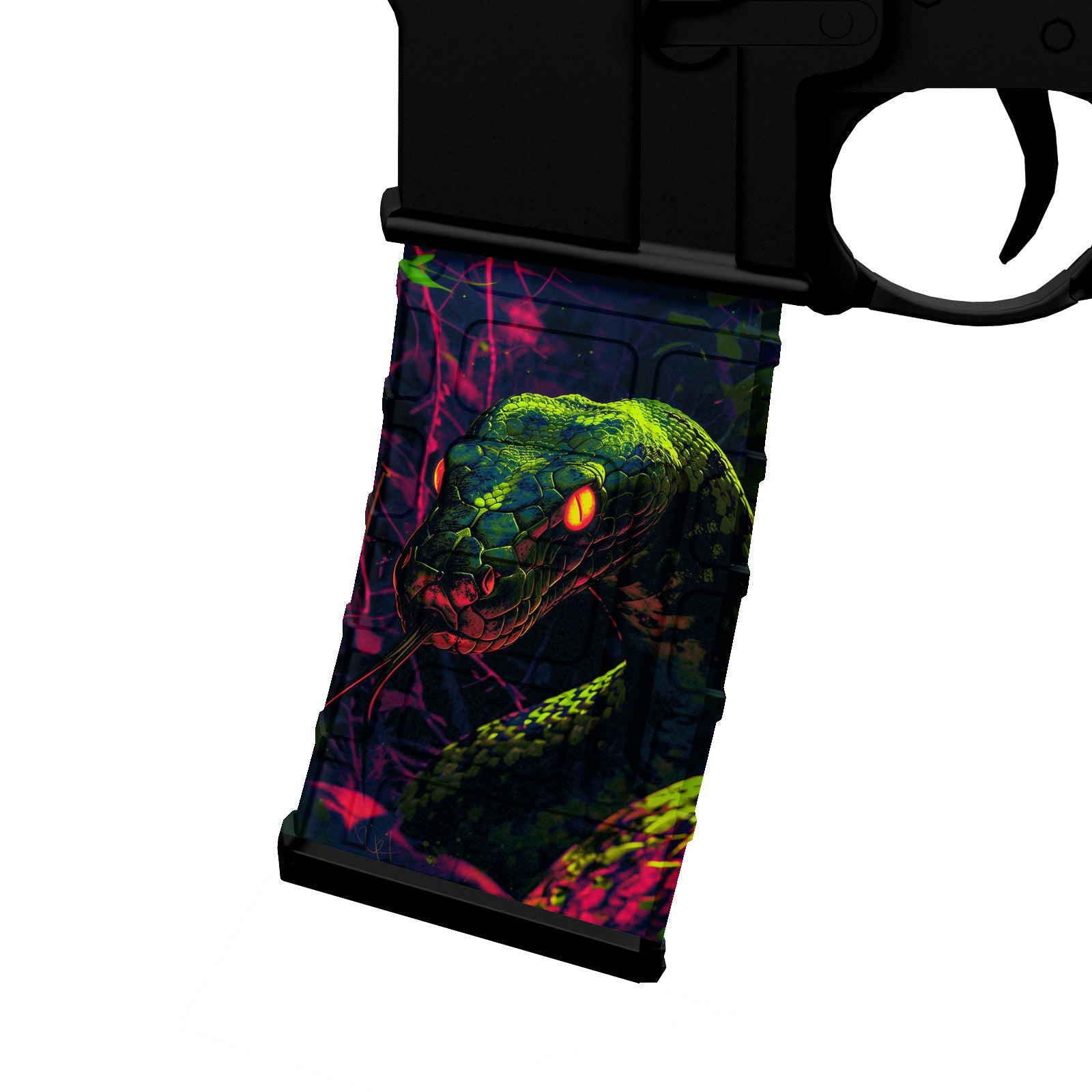 AR-15 M4 M16 Mag Skin - Snake - WrapMyGun Gun Skins & AR-15 M4 Mag Skins