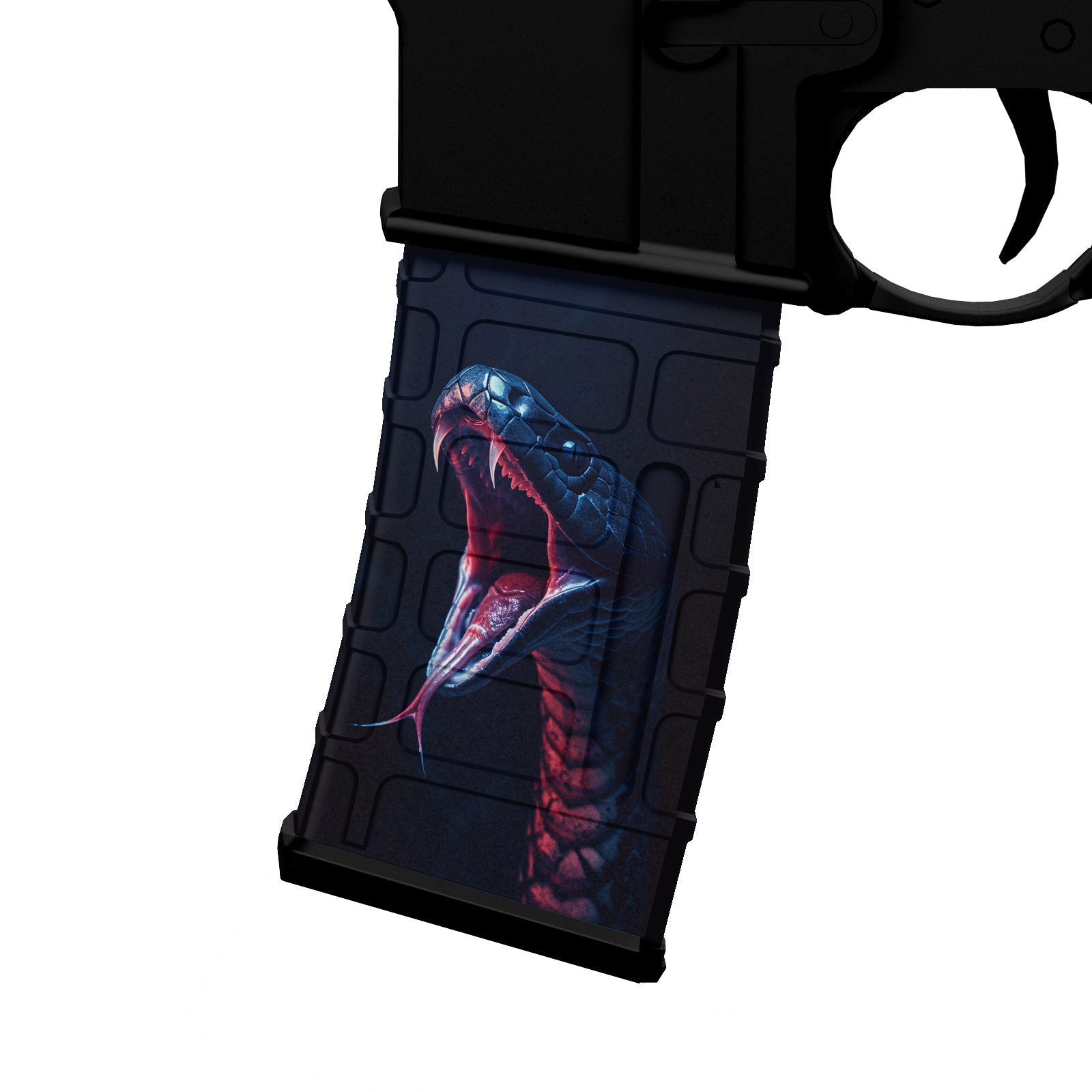 AR-15 M4 M16 Mag Skin - Snake - WrapMyGun Gun Skins & AR-15 M4 Mag Skins