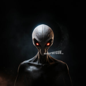 AR-15 M4 Mag Skin - Alien - WrapMyGun Gun Skins & AR-15 M4 Mag Skins