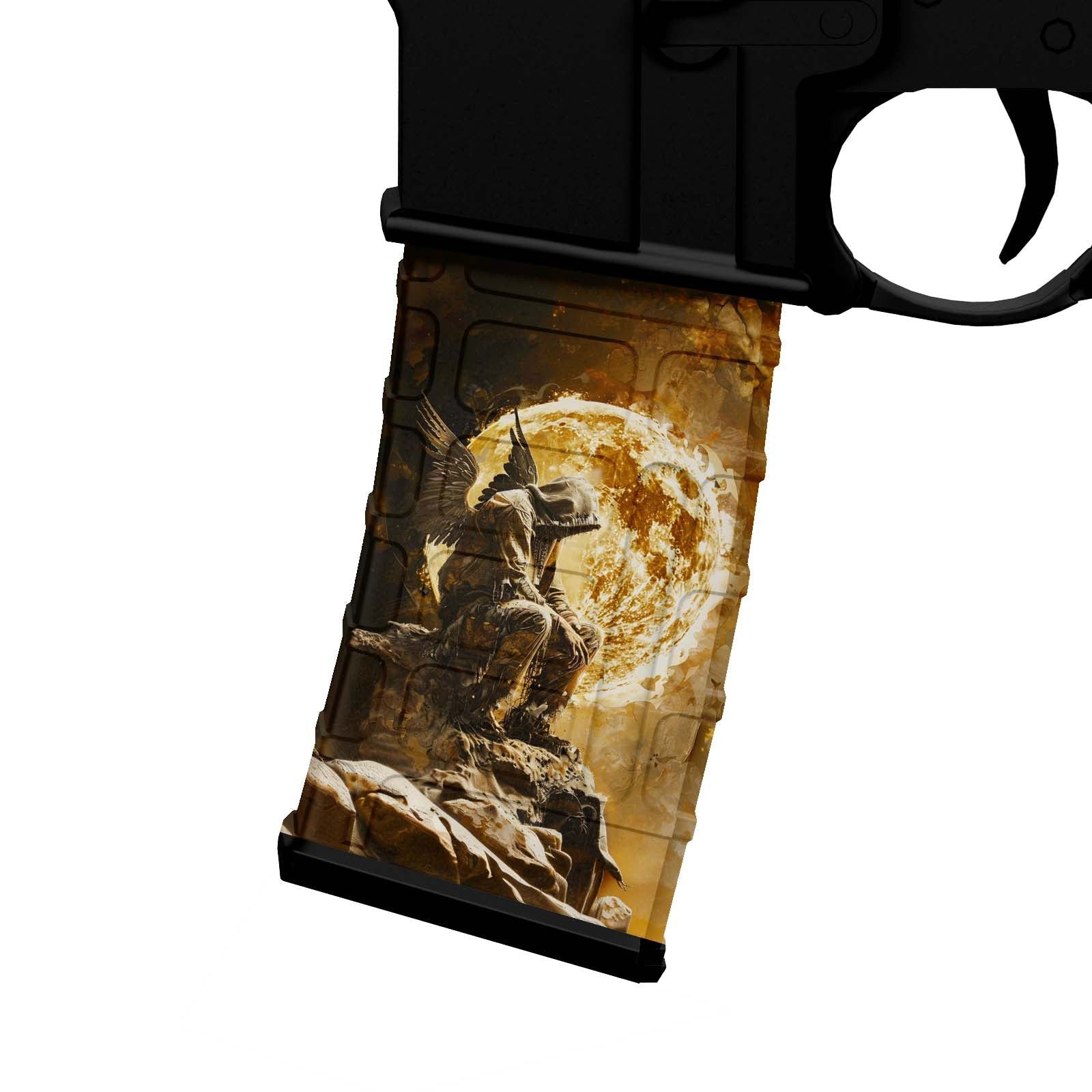 AR-15 M4 Mag Skin - Angel - WrapMyGun Gun Skins & AR-15 M4 Mag Skins