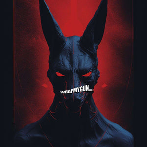 AR-15 M4 Mag Skin - Anubis - WrapMyGun Gun Skins & AR-15 M4 Mag Skins