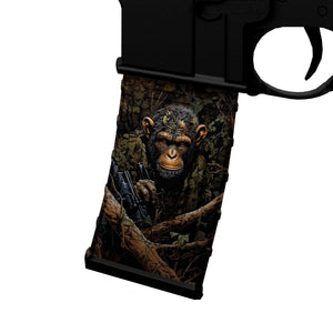 AR-15 M4 Mag Skin - Ape Camo - WrapMyGun Gun Skins & AR-15 M4 Mag Skins