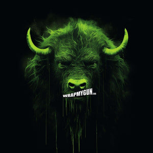 AR-15 M4 Mag Skin - Bison - WrapMyGun Gun Skins & AR-15 M4 Mag Skins