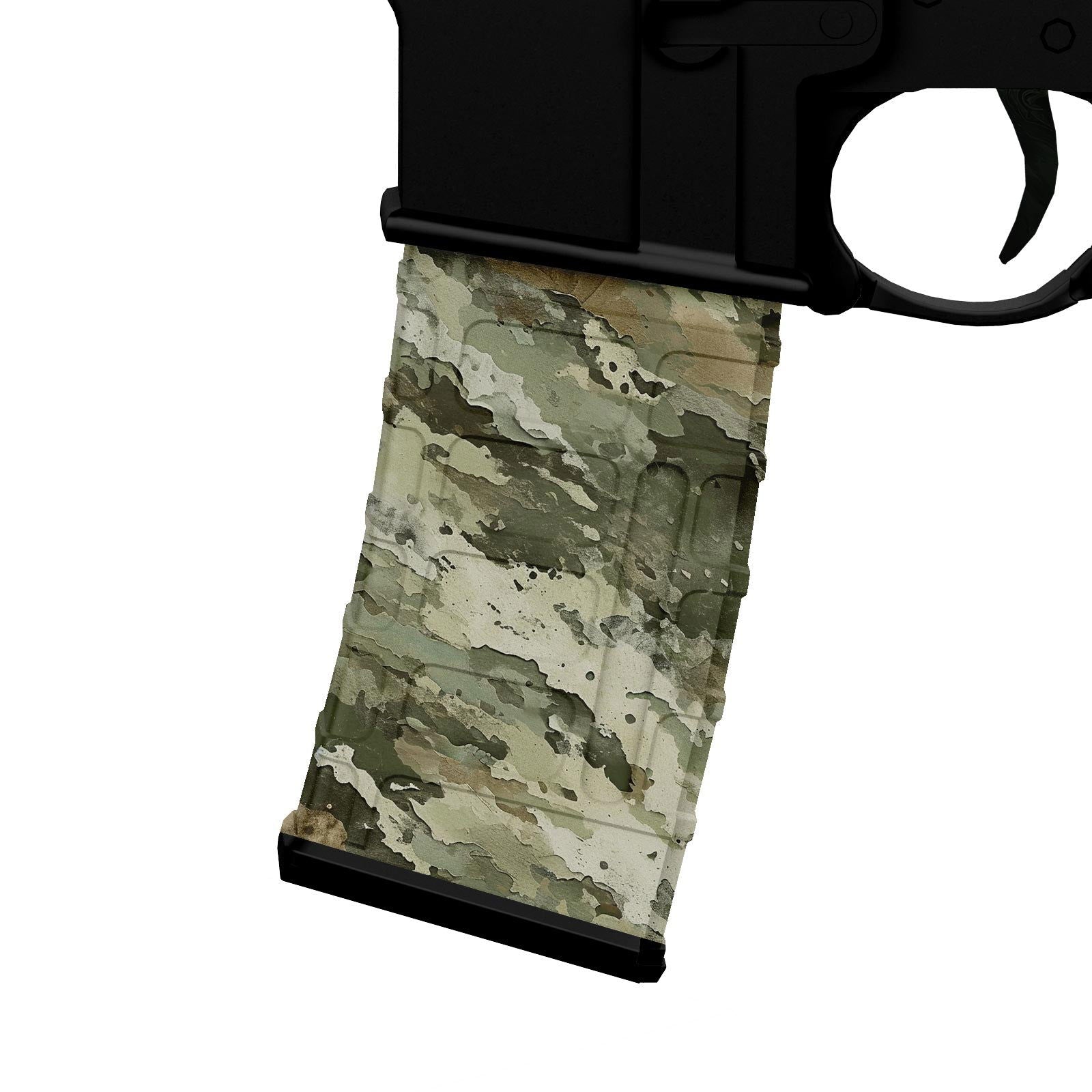 AR-15 M4 Mag Skin - Camouflage - WrapMyGun Gun Skins & AR-15 M4 Mag Skins