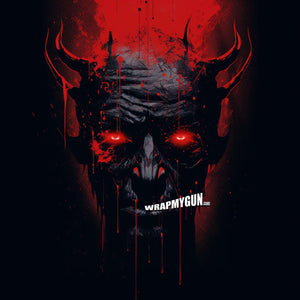 AR-15 M4 Mag Skin - Devil - WrapMyGun Gun Skins & AR-15 M4 Mag Skins