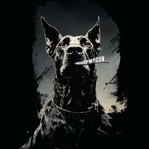 AR-15 M4 Mag Skin - Doberman Pinscher - WrapMyGun Gun Skins & AR-15 M4 Mag Skins
