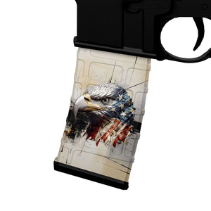 AR-15 M4 Mag Skin - Eagle - WrapMyGun Gun Skins & AR-15 M4 Mag Skins