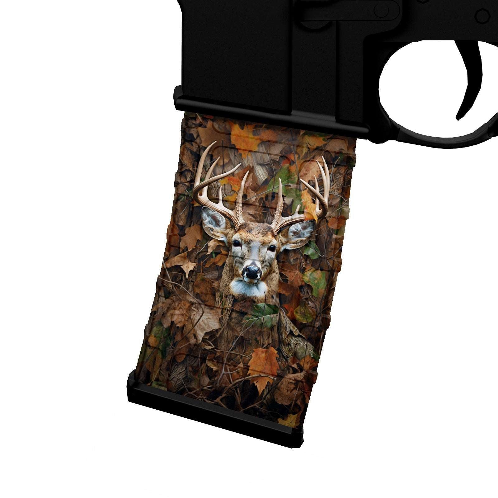 AR-15 M4 Mag Skin - Elk Camo - WrapMyGun Gun Skins & AR-15 M4 Mag Skins