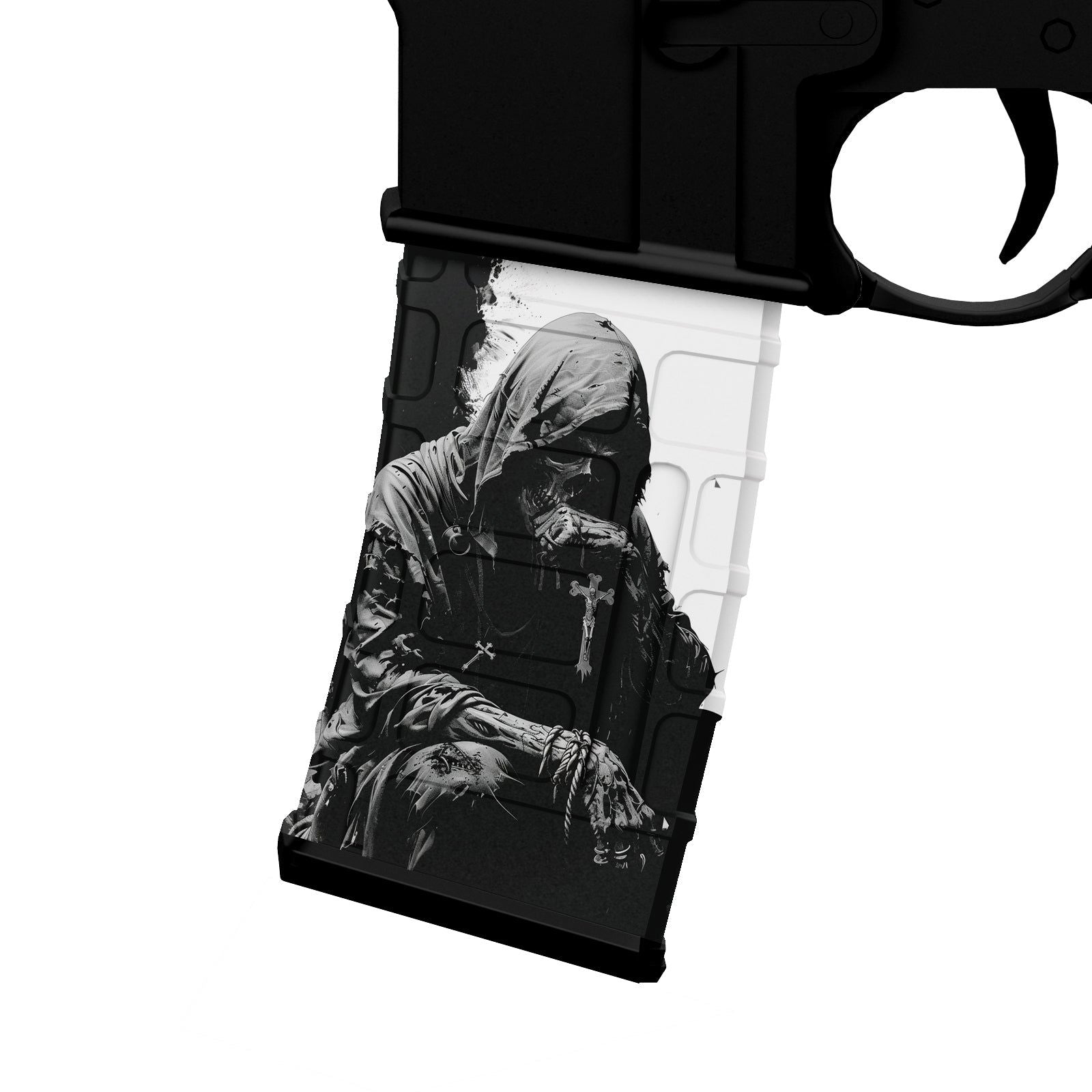 AR-15 M4 Mag Skin - Grim Reaper - WrapMyGun Gun Skins & AR-15 M4 Mag Skins