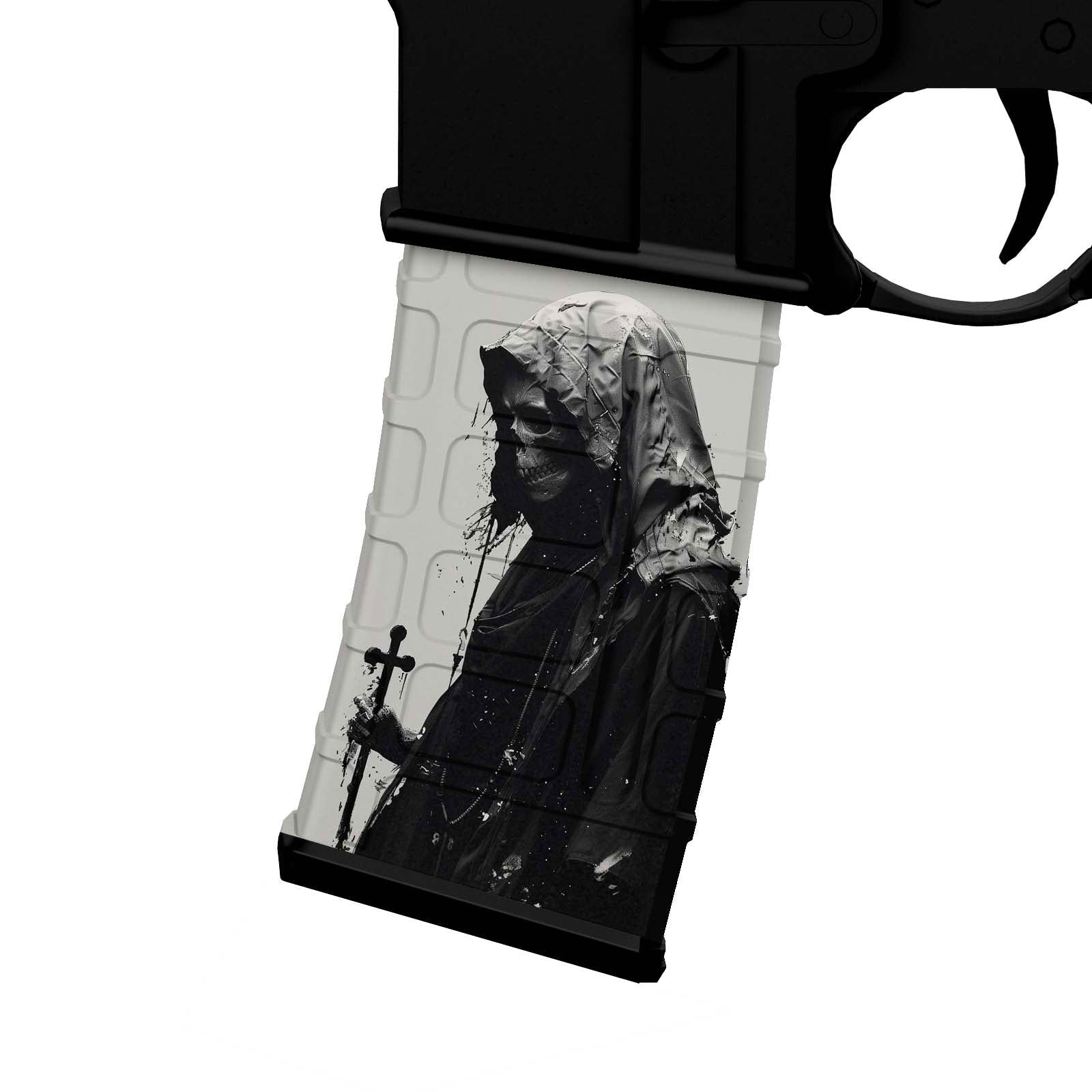 AR-15 M4 Mag Skin - Grim Reaper - WrapMyGun Gun Skins & AR-15 M4 Mag Skins