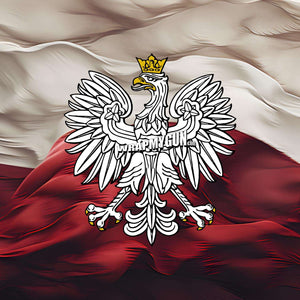 AR-15 M4 Mag Skin - Polish Flag - WrapMyGun Gun Skins & AR-15 M4 Mag Skins