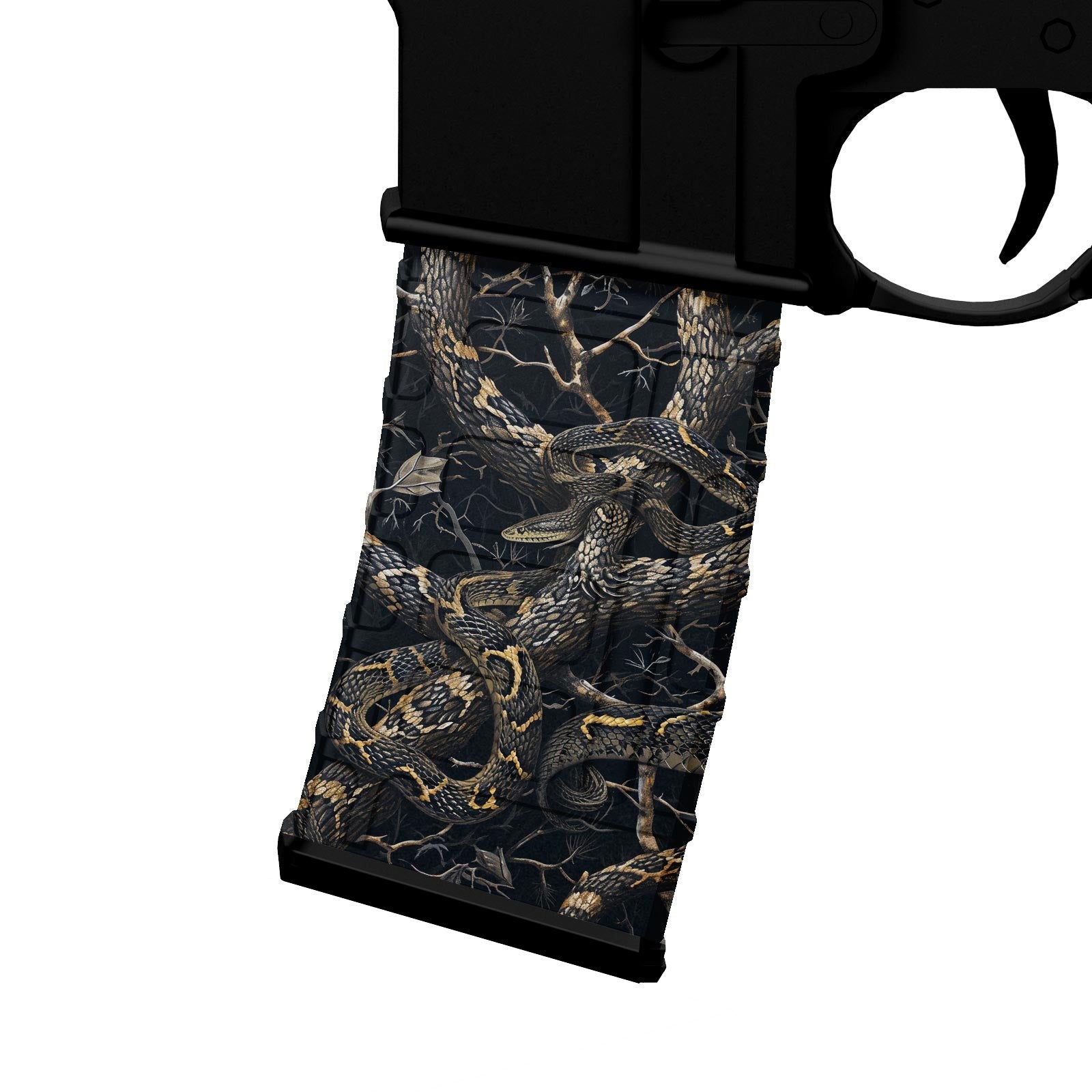 AR-15 M4 Mag Skin - Snake Camouflage - WrapMyGun Gun Skins & AR-15 M4 Mag Skins