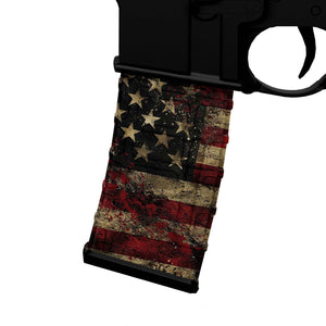 AR-15 M4 Mag Skin - USA Flag - WrapMyGun Gun Skins & AR-15 M4 Mag Skins