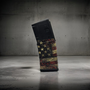 AR-15 M4 Mag Skin - USA Flag - WrapMyGun Gun Skins & AR-15 M4 Mag Skins