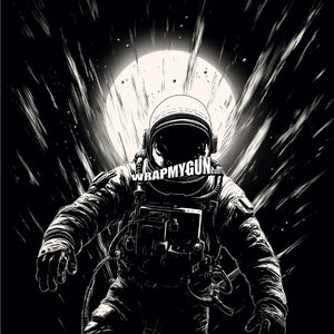 AR-15 M4 Mag Skin - astronaut - WrapMyGun Gun Skins & AR-15 M4 Mag Skins