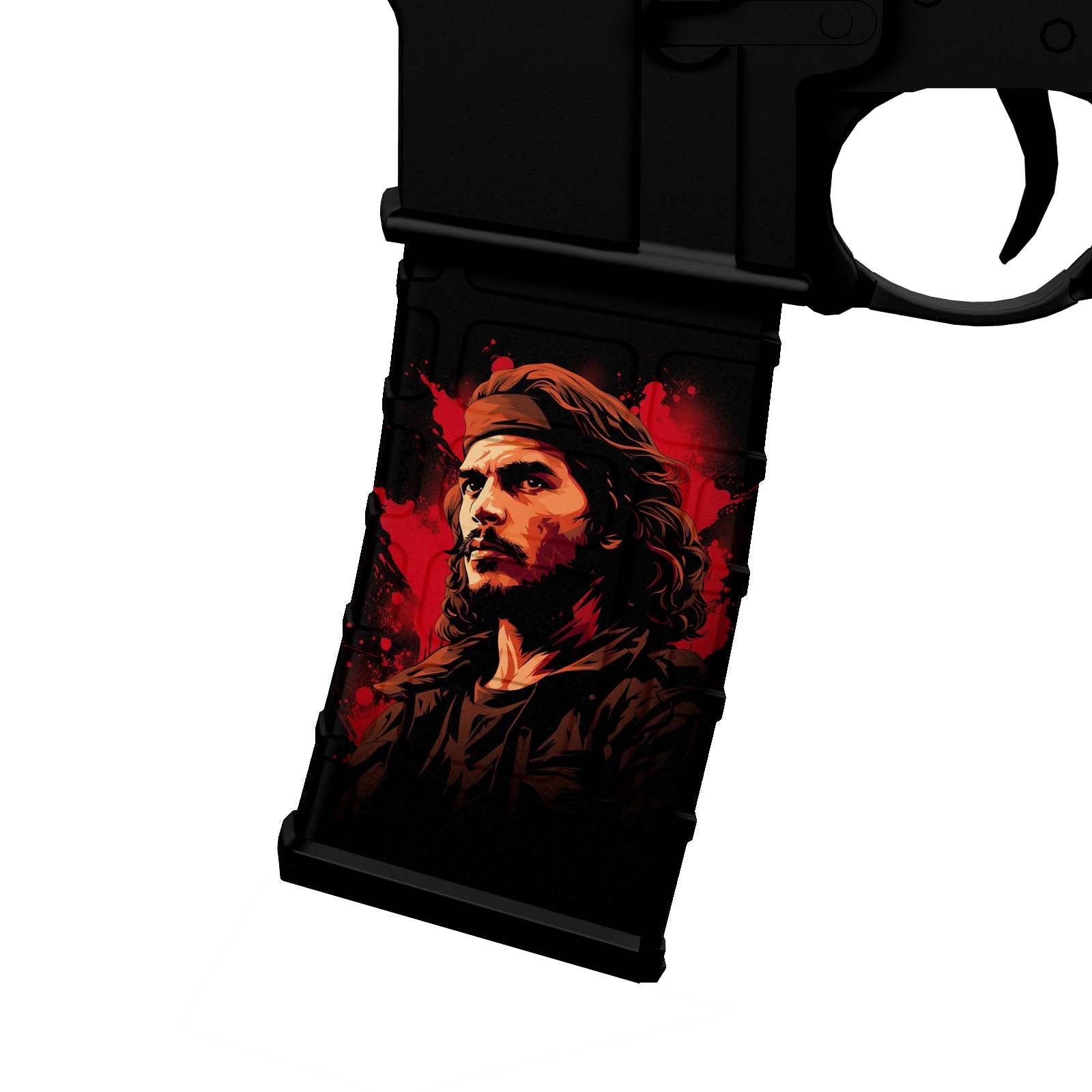 AR-15 Mag Skin - Che Guevara - WrapMyGun Gun Skins & AR-15 M4 Mag Skins