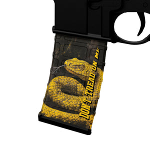 AR-15 Mag Skin - Don't tread on me - WrapMyGun Gun Skins & AR-15 M4 Mag Skins